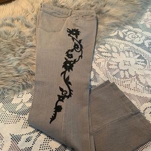 Metro Blues Suede patterned Jeans